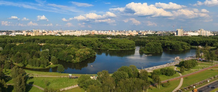 موقع حديقة فيكتوري في مينسك