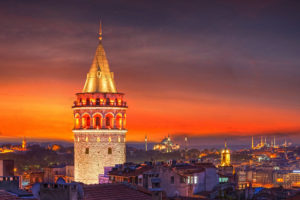 برج غلطة في اسطنبول