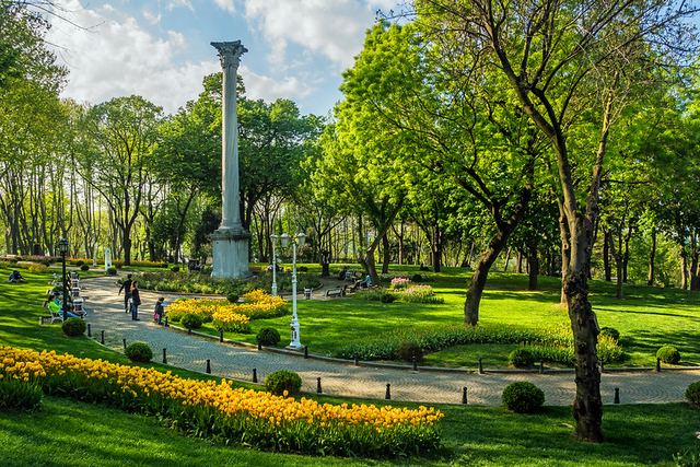 حديقة جولهانه اسطنبول