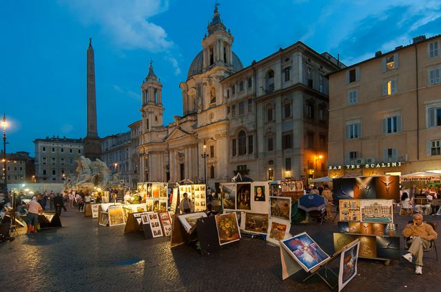 ساحة نافونا في روما