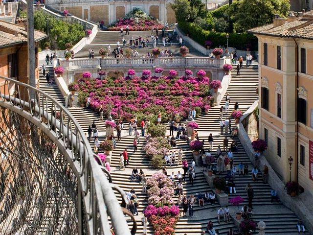 السلالم الاسبانية في روما