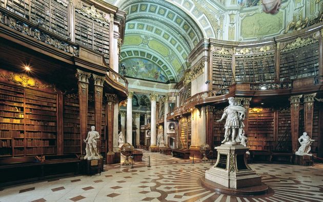 المكتبة الوطنية النمساوية فيينا