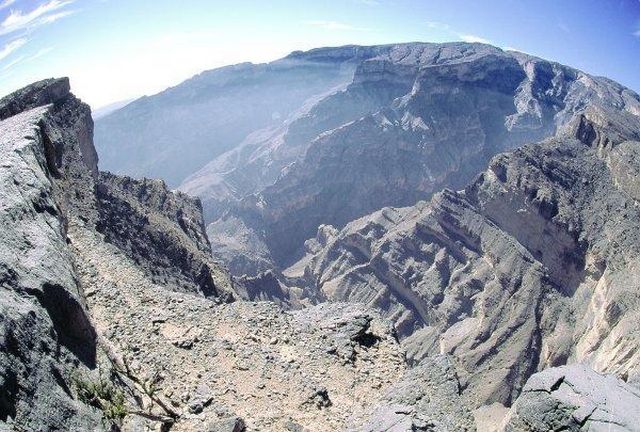 جبل شمس في سلطنة عمان