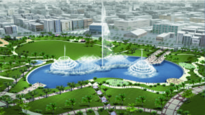 حديقة الملك عبدالله بالرياض