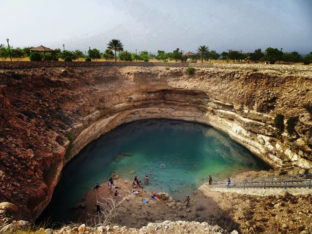 وادي شاب في سلطنة عمان