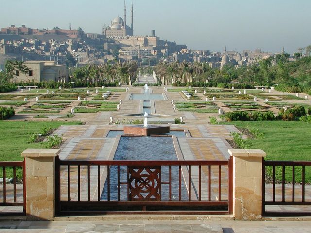 حديقه الازهر بالقاهرة