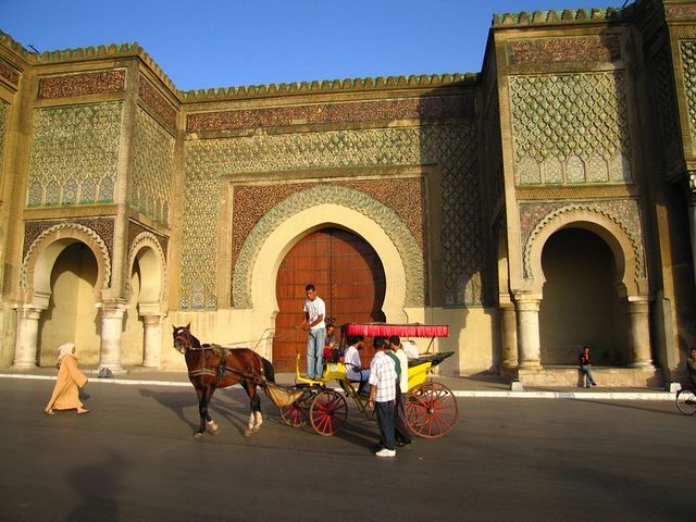 باب منصور في مكناس