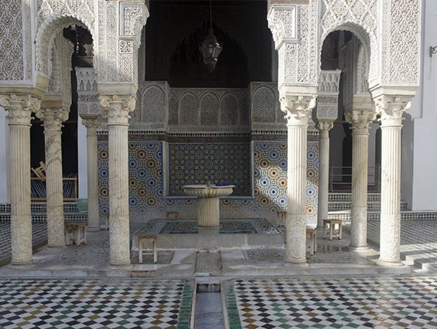 مسجد القرويين في فاس