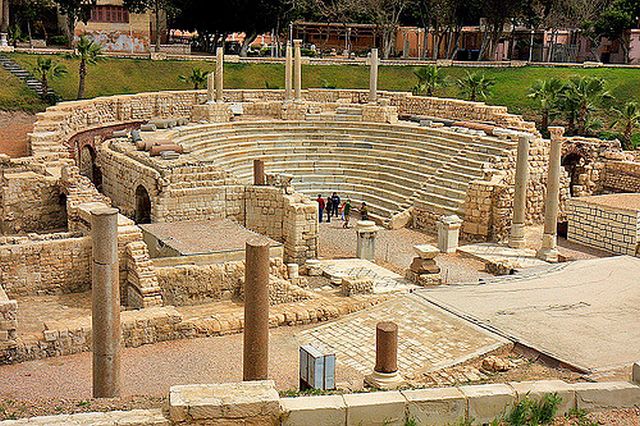 المسرح الروماني بالاسكندرية