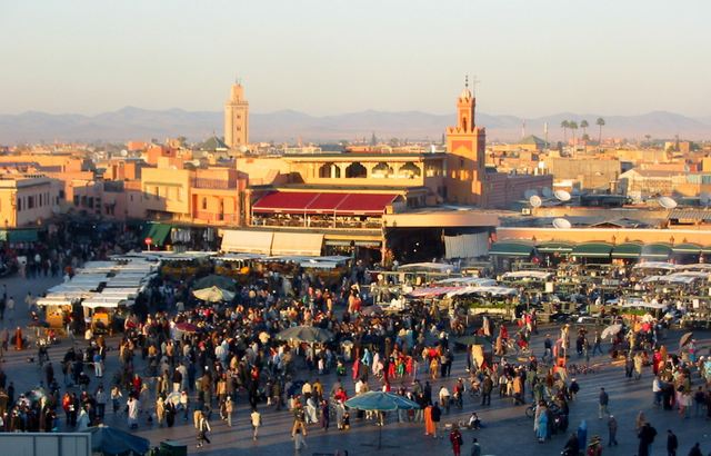ساحة الفنا في مراكش