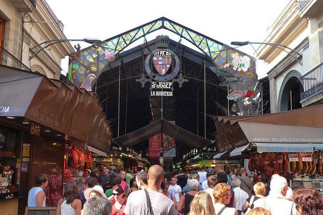 سوق بوكيريا في برشلونه