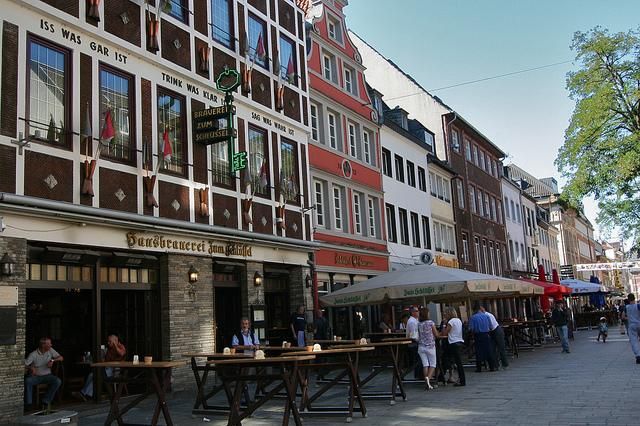 البلدة القديمة في دوسلدورف
