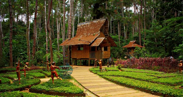 حديقة ايدن بارك مدينة دافاو الفلبين
