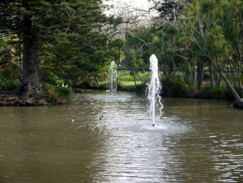 موقع حديقة اوكلاند نيوزيلندا