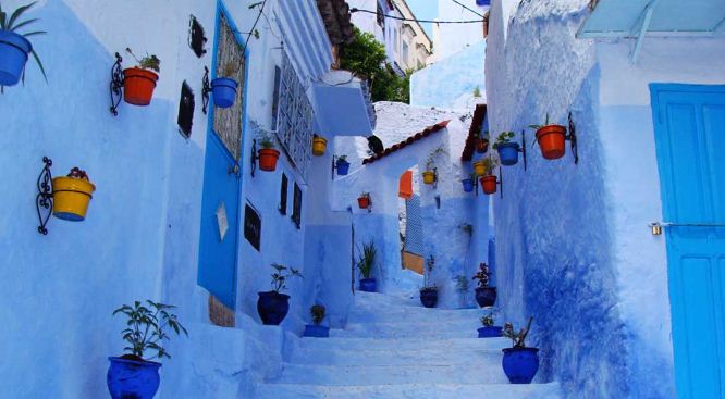حي السويقة شفشاون في المغرب