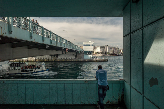جسر غلطة في اسطنبول