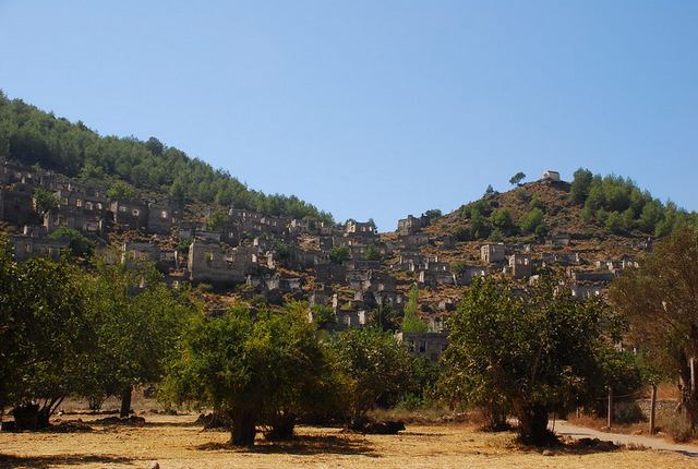 قرية كاياكوي تركيا