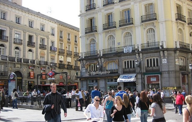 التسوق في مدريد