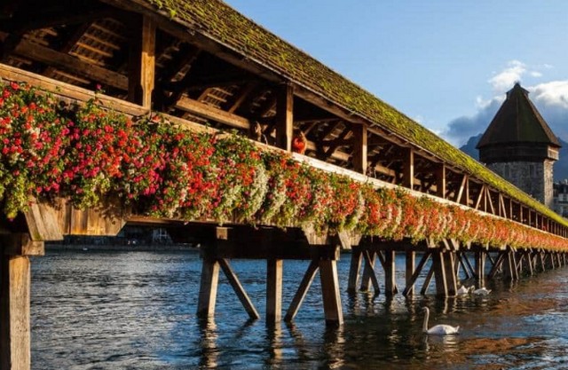 جسر تشابل سويسرا