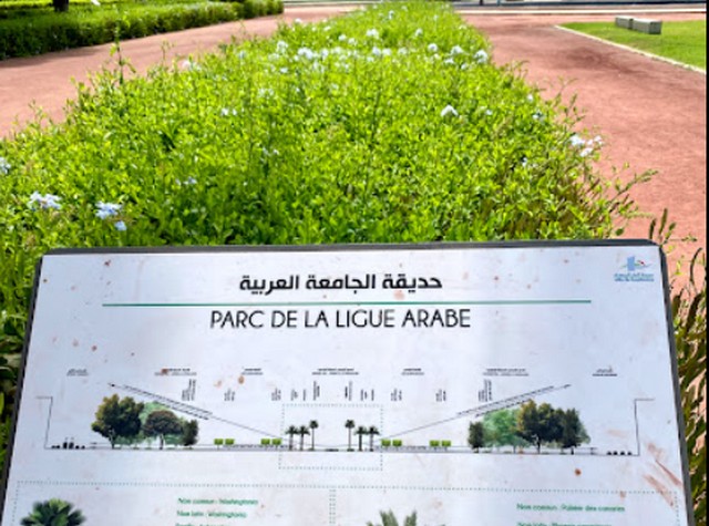 حديقة الجامعة العربية الدار البيضاء
