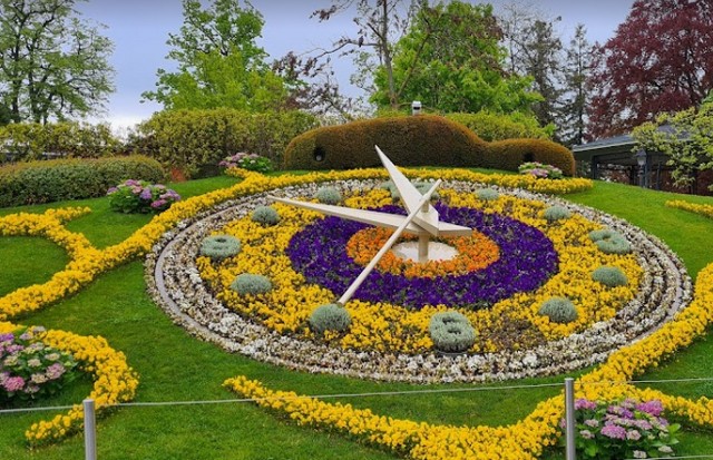 حدائق جنيف في سويسرا